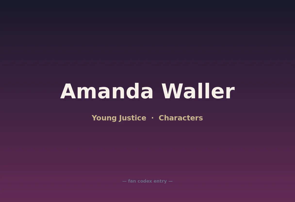 Amanda Waller