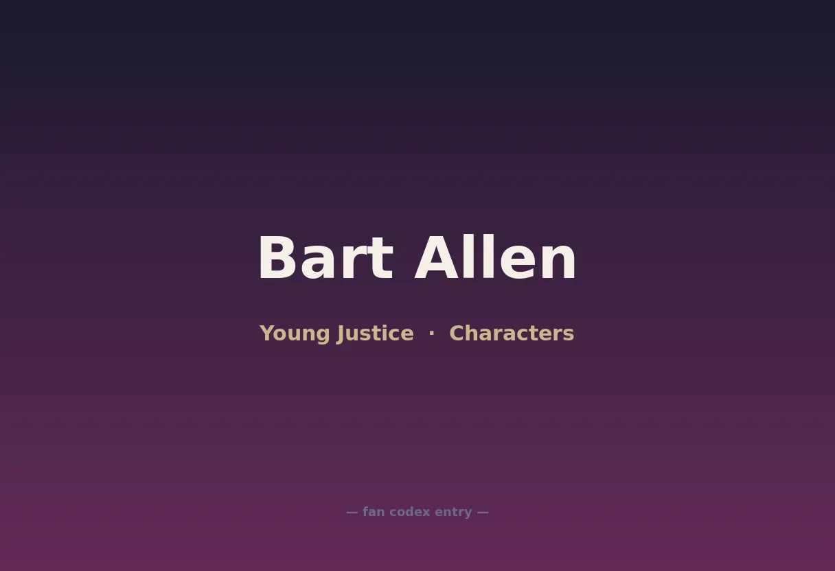 Bart Allen