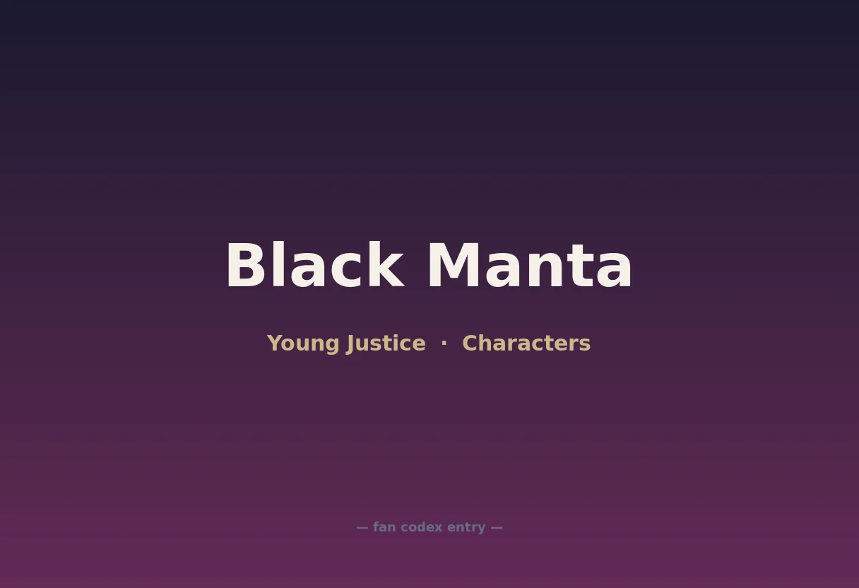Black Manta