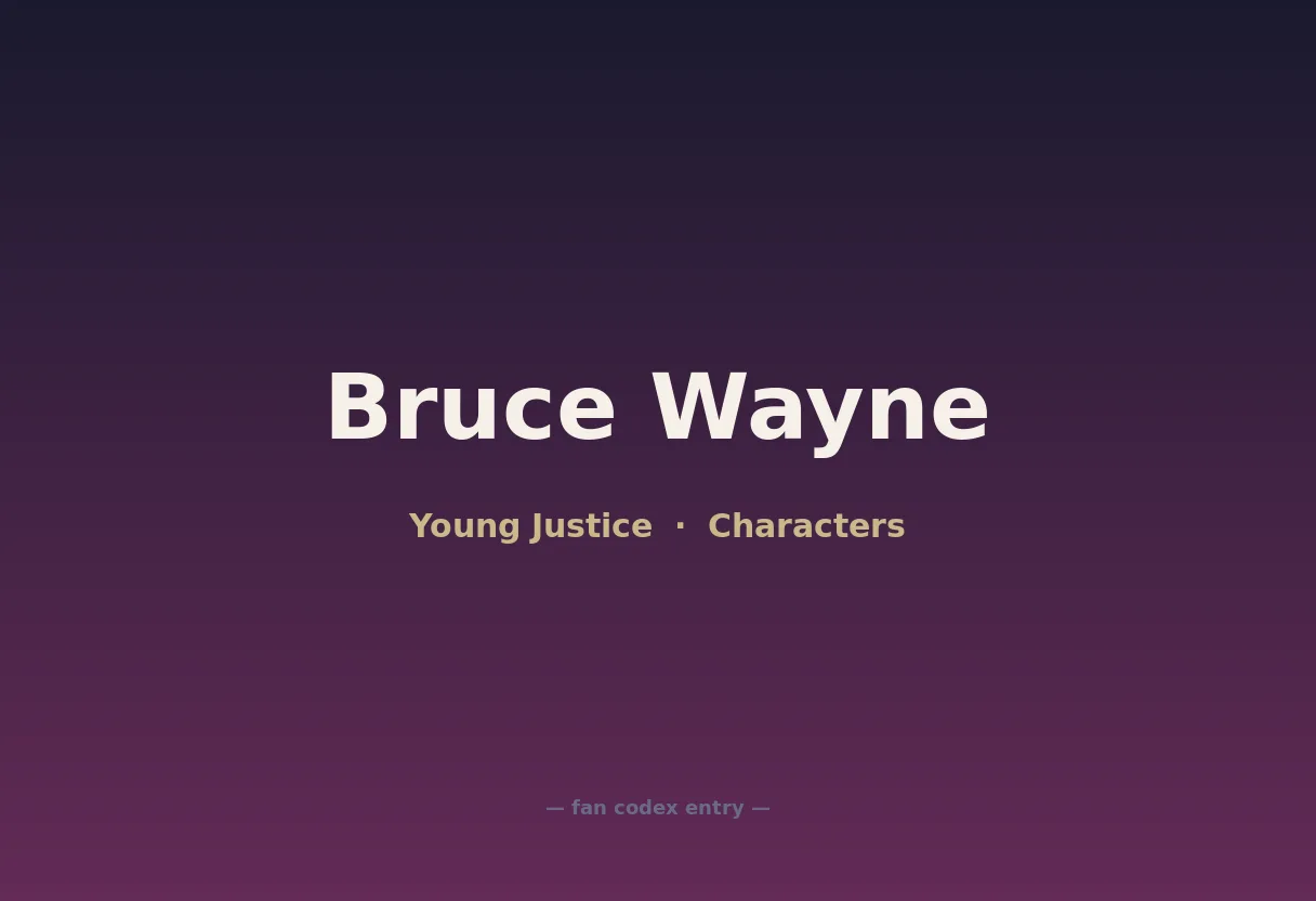 Bruce Wayne