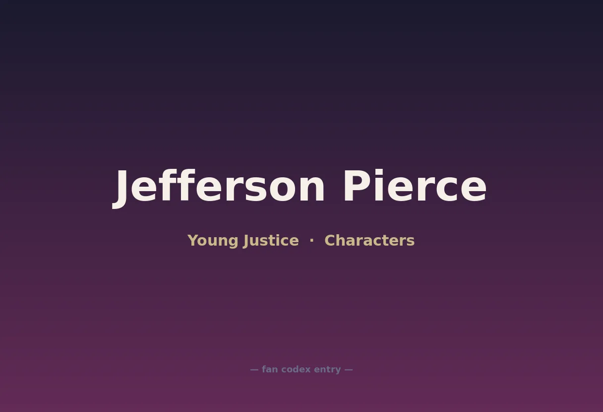 Jefferson Pierce