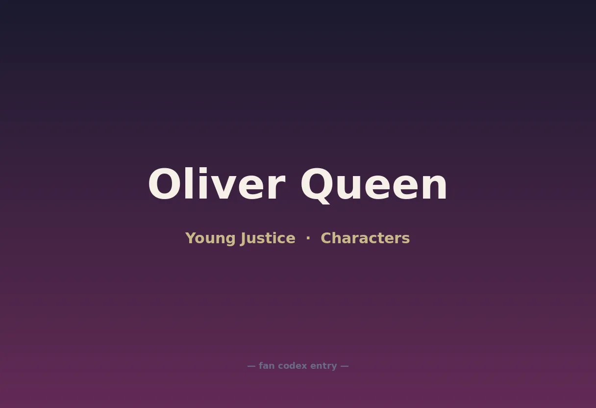 Oliver Queen