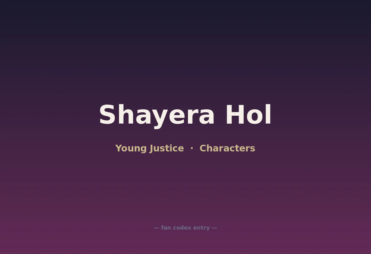 Shayera Hol