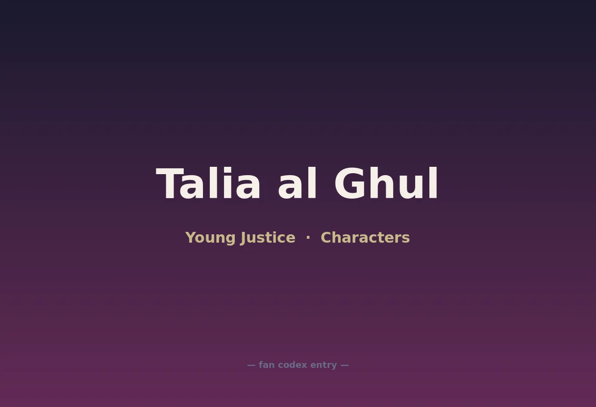Talia al Ghul