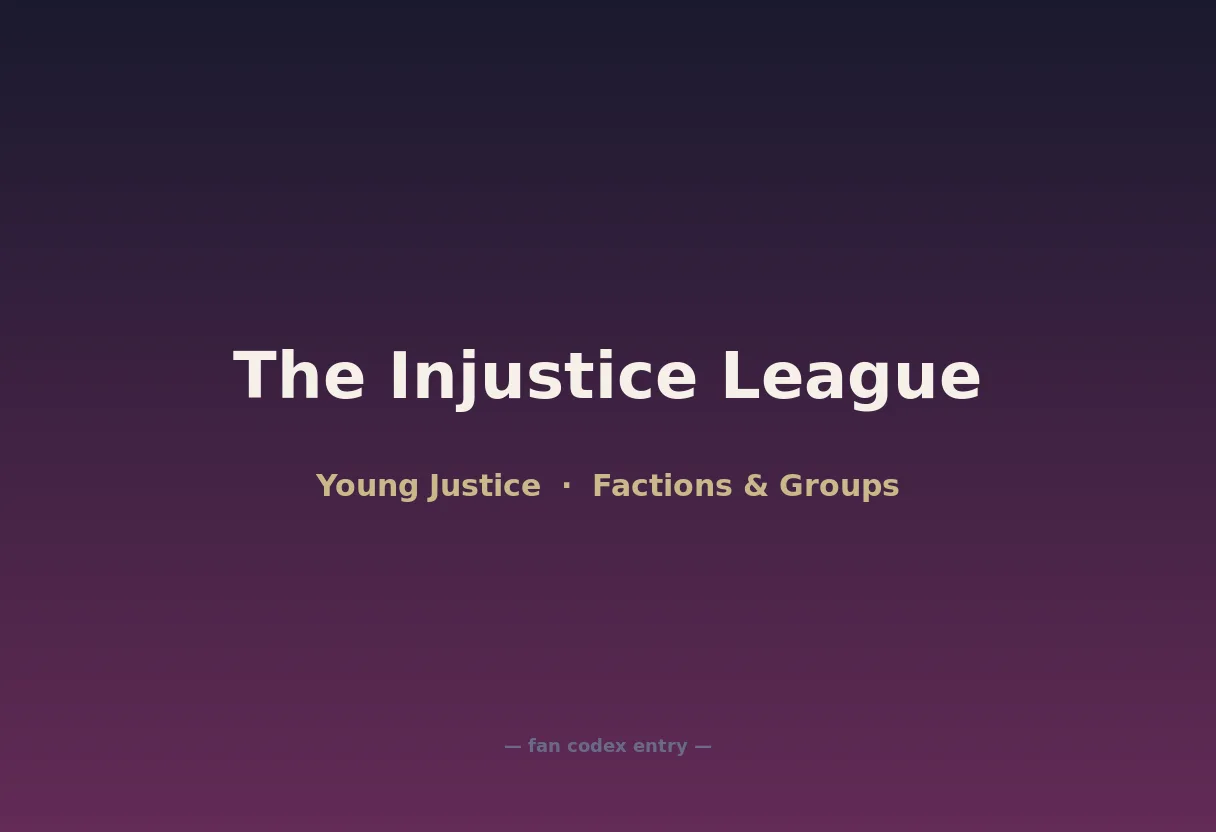 The Injustice League